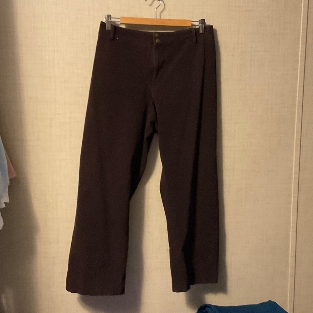Lauren Ralph Lauren Dark Brown Women's Trousers
